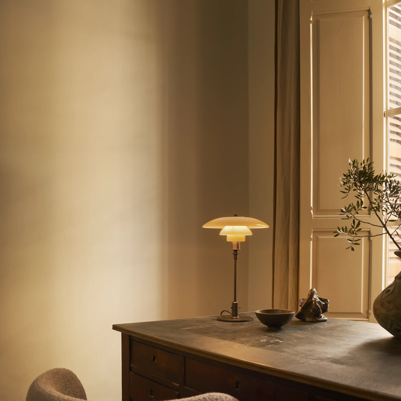 PH 3/2 Aged Brass Table Lamp