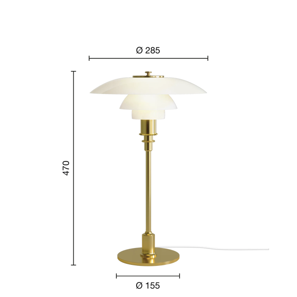 PH 3/2 Table Lamp | The Classic Table Lamp from PH | Louis Poulsen