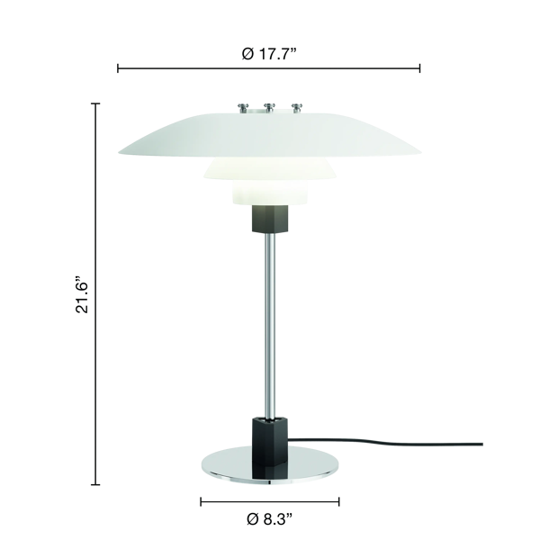【美品】PH4/3 Louis Poulsen（ルイスポールセン） PH 4/3 Table Lamp with Glare-Free Lighting | Louis Poulsen