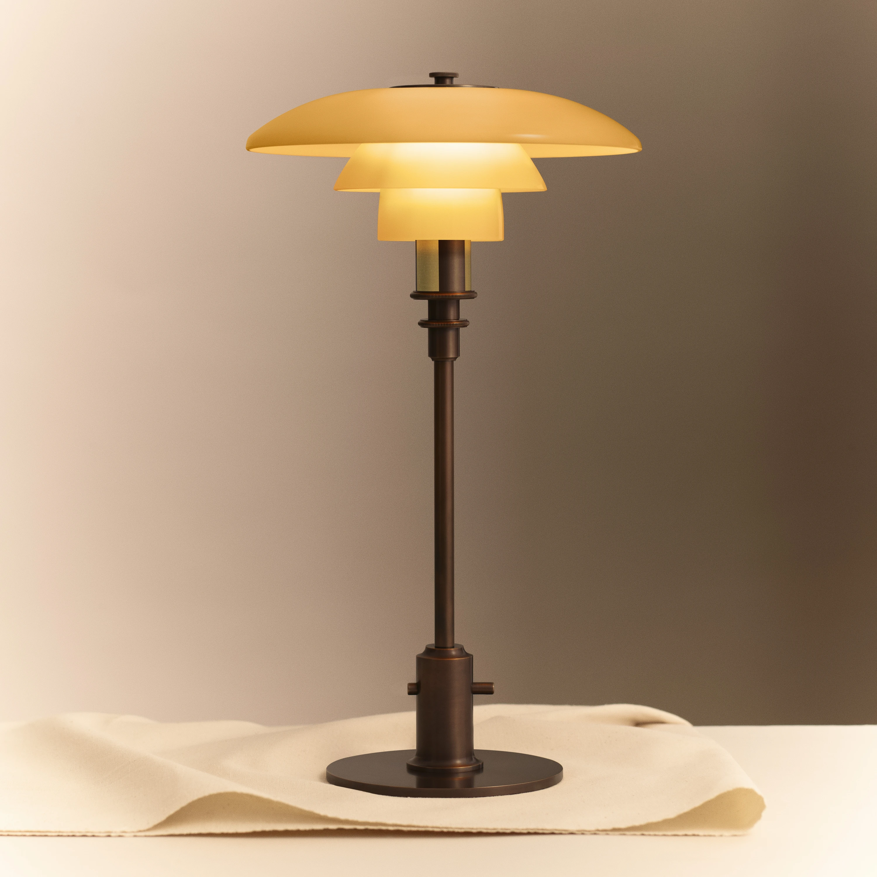 PH 2/1 Aged Brass Table Lamp