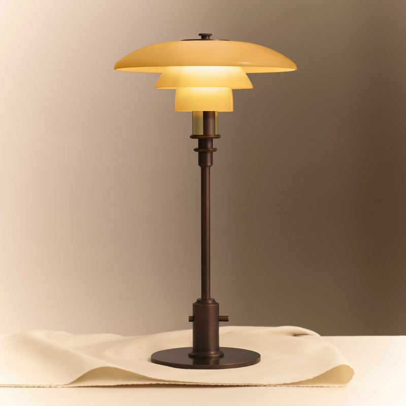 PH 2/1 Aged Brass Table Lamp