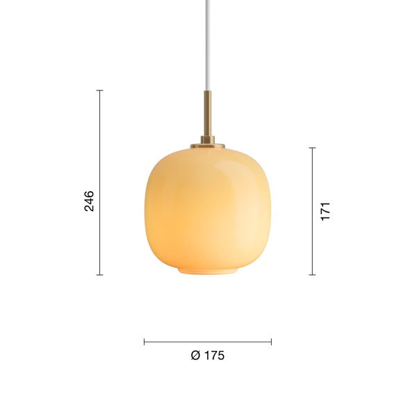 Louis Poulsen VL45 Radiohus Pendant φ370 VL 45 Radiohus Pendant | Illuminate with Elegance | Louis Poulsen