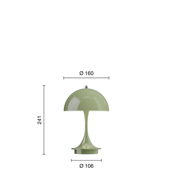 Panthella 160 Portable Lamp | Portable Light Solution | Louis