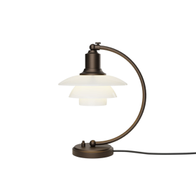 PH 2/2 Luna Aged Brass Opal Tafellamp