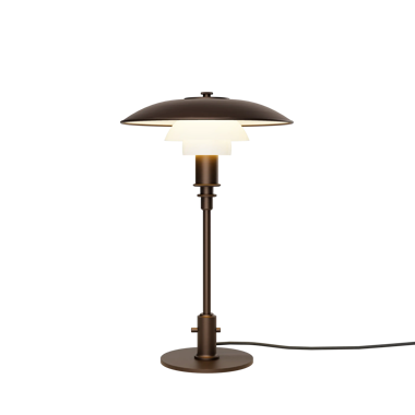 PH 3/2 Aged Brass Opal Table Lamp