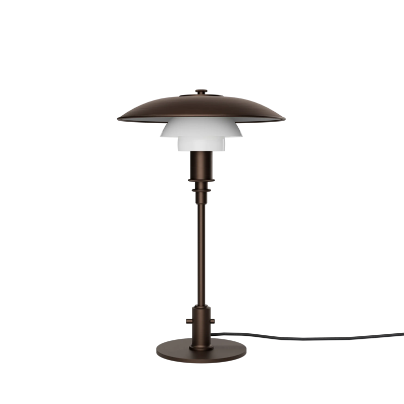 PH 3/2 Aged Brass Opal Table Lamp