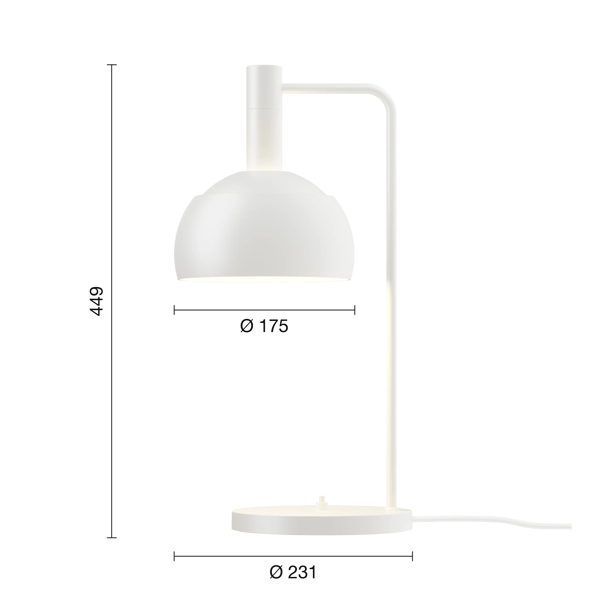FJ Elements Table Lamp dimensions