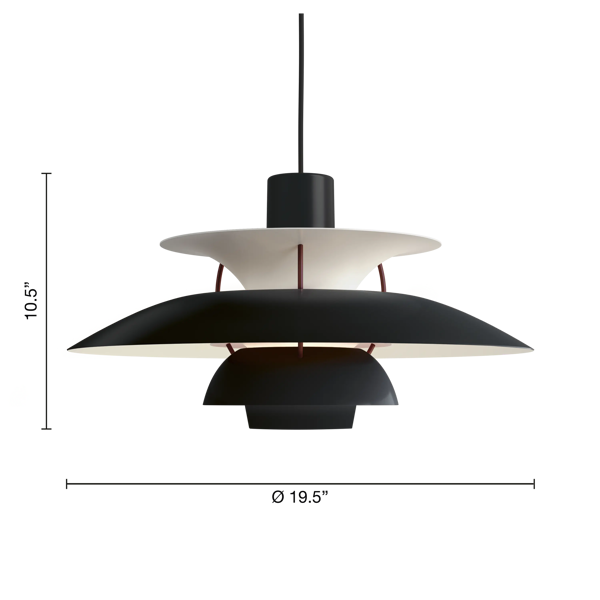 PH 5 Black Edition | Poul Henningsen | Louis Poulsen