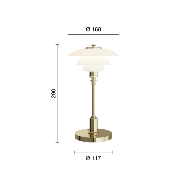 PH 1/1 Portable Lamp – Poul Henningsen | Louis Poulsen