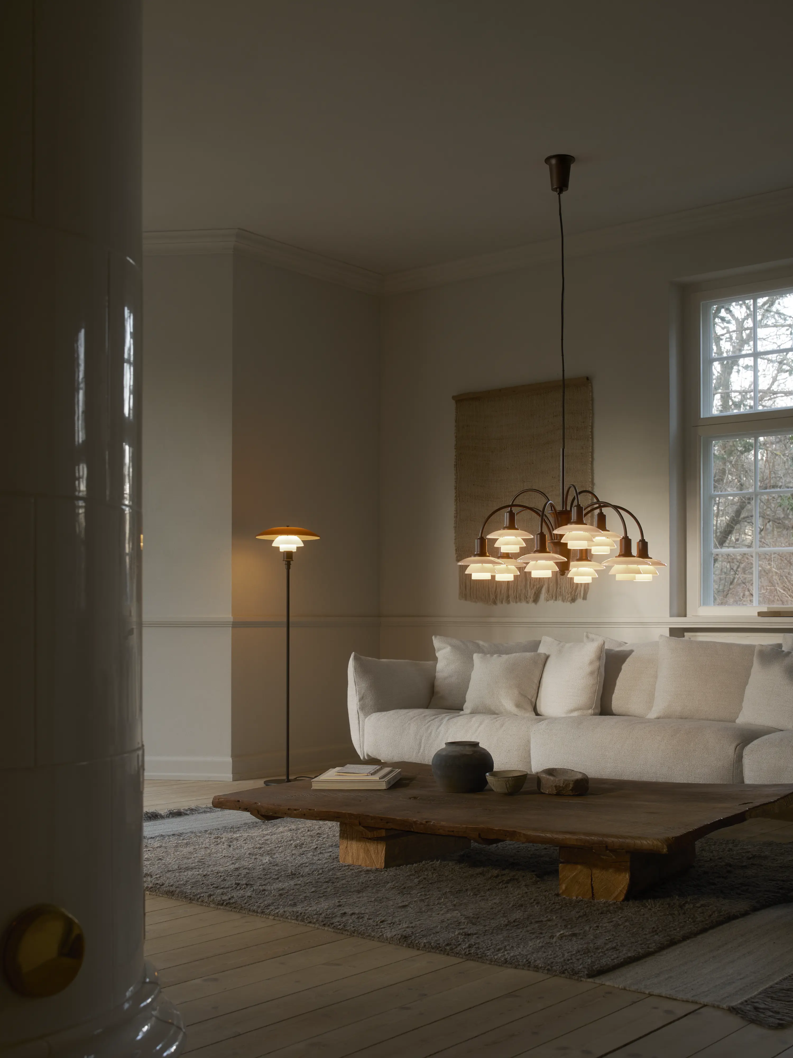 PH 1/1 Chandelier 3/6/9 | Louis Poulsen