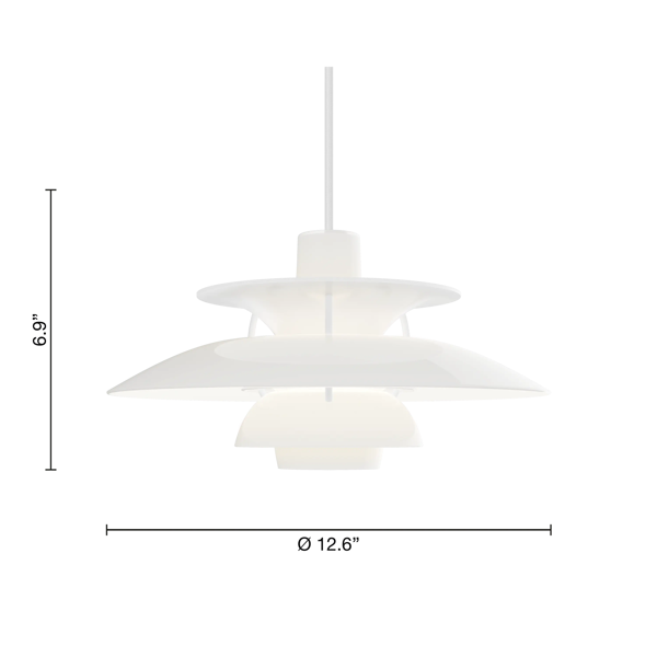 PH 5 Opal dimensions