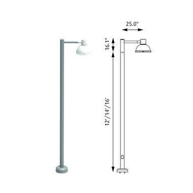 LP Icon Mini Post Pole (US)
