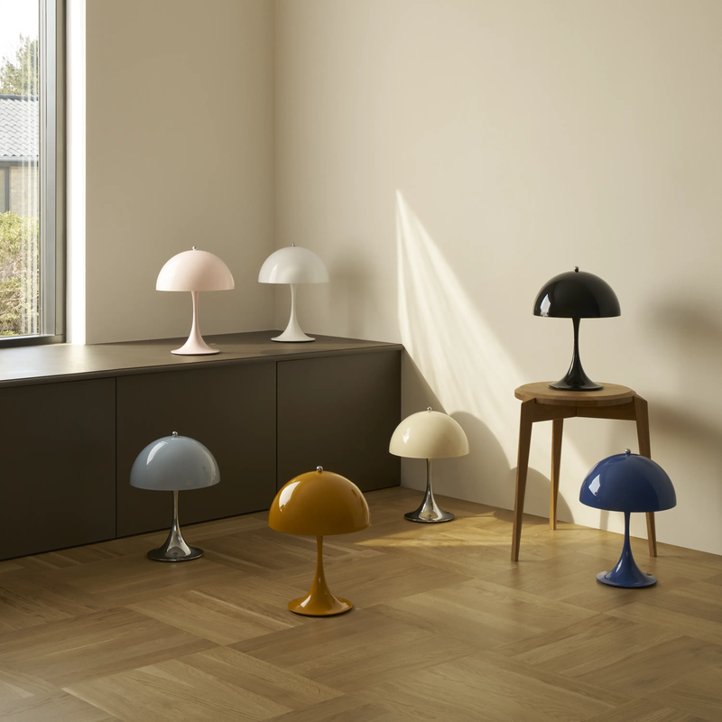 Led Reflect Sheet Panthella 250 Portable Lamp