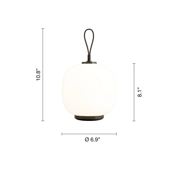 VL 45 Radiohus Portable Lamp x Elsewhere dimensions