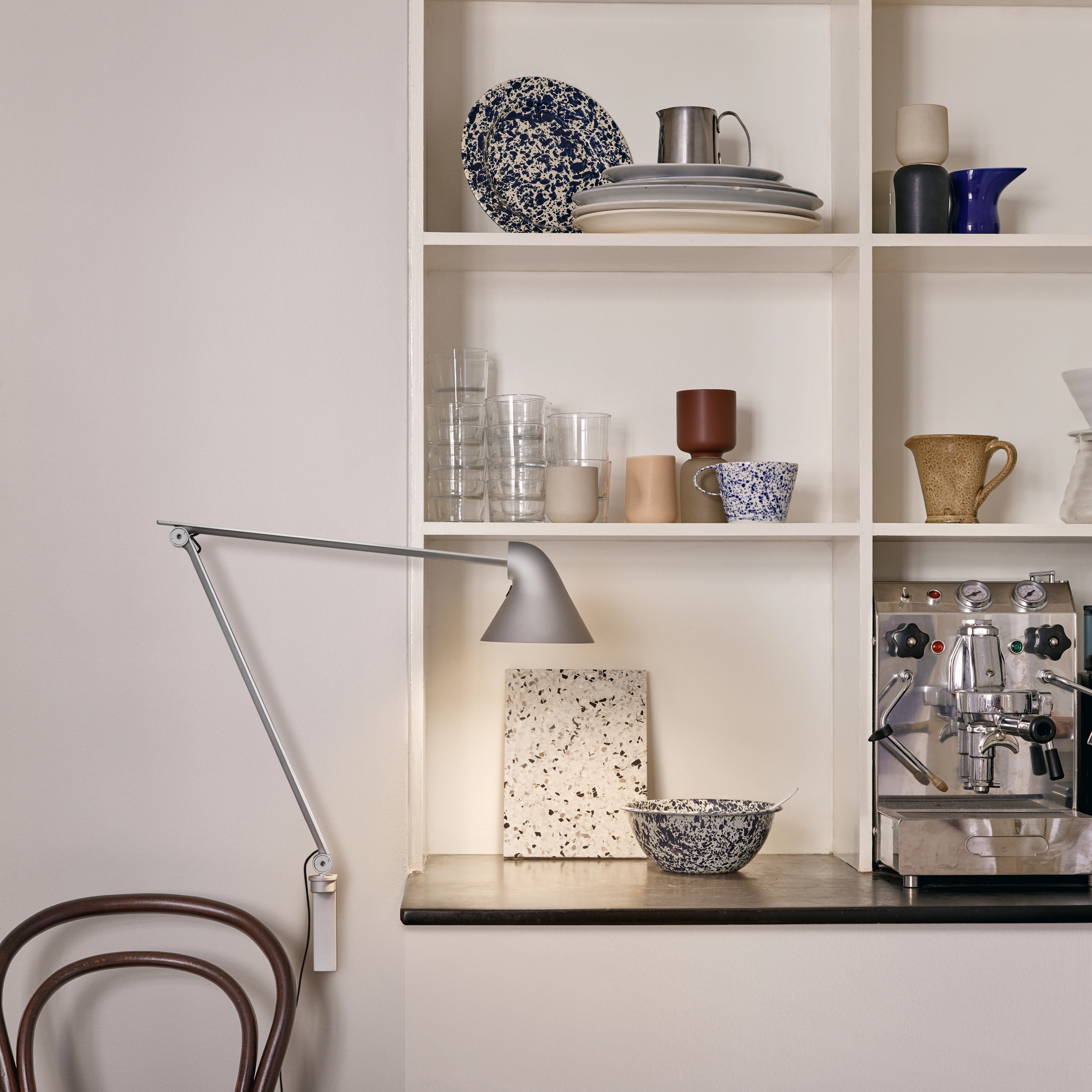 NJP Wall Lamp by Oki Sato | Adjustable Light | Louis Poulsen NJP Wall Lamp by Oki Sato | Adjustable Light | Louis Poulsen
