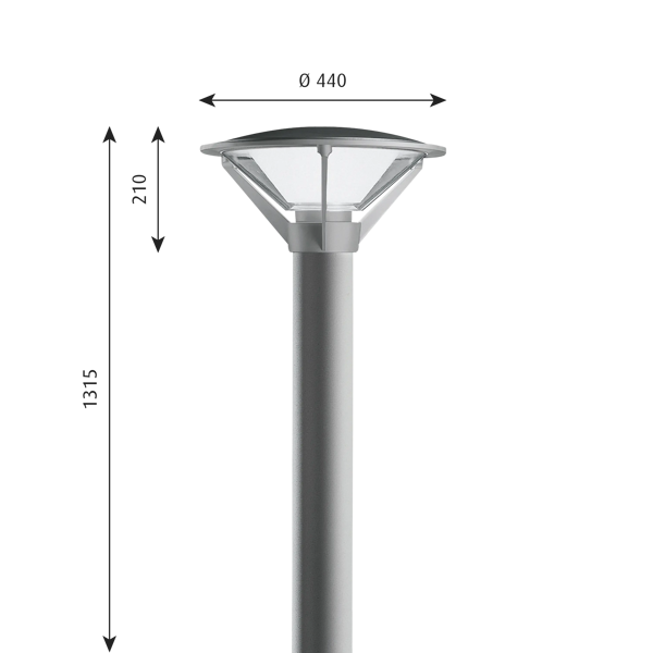 Kipp Bollard dimensions