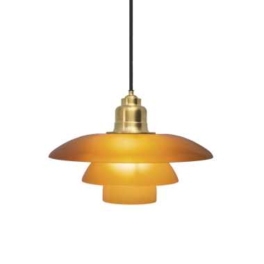 PH 3½-3 Amber Coloured Pendant