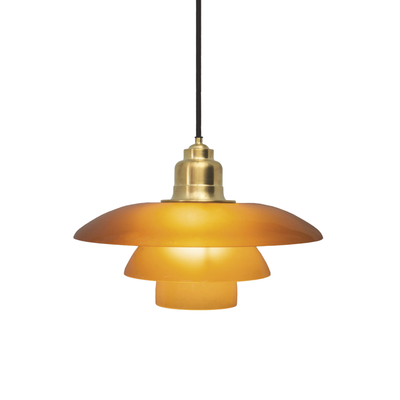 PH 3½-3 Amber Coloured Pendant